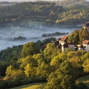 Curemonte labelled l un des plus beaux villages de France (most beautiful villages