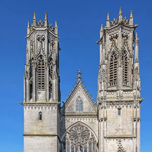 Eglise St. Martin at Pont-a-Mousson, Meurthe-et-Moselle, Lorraine, Alsace-Champagne-Ardenne-Lorraine, Grand Est, France