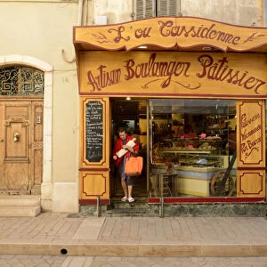 French Bakery, Cassis, Provence Alpes Cote d Azur, Provence, France, Europe