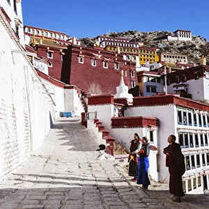 Ganden monastery, Tibet, China