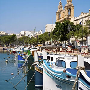 Harbour, St. Joseph Church, Msida, Malta