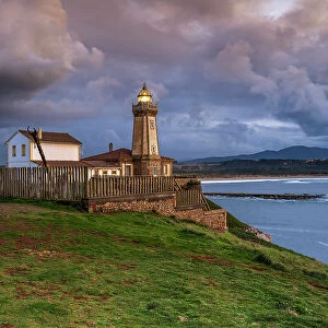 Lighthouse, Aviles, Asturias, Spain