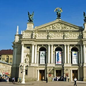The Lviv Theater of Opera and Ballet, named after I