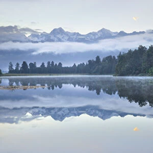 Mountain impression with Mount Tasman - New Zealand, South Island, West Coast, Westland