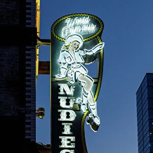 Nudies, Hony Tonk, Broadway, Nashville, Tennessee, USA