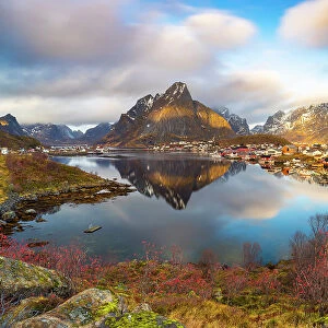 Reine, Moskenes, Moskenesoya, Nordland, Lofoten, Norway