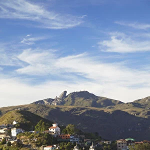 View of Santa Efigenia dos Pretos Church, Ouro Preto (UNESCO World Heritage Site)