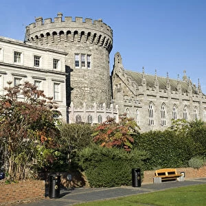 Dublin Castle featuring the Norman Record Tower and the Chapel