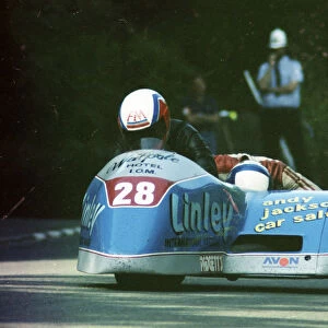 Alan Warner & Steven Mace (Shellbourne) 1992 Sidecar TT