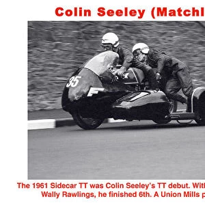 Colin Seeley Wally Rawlings Matchless 1961 Sidecar TT