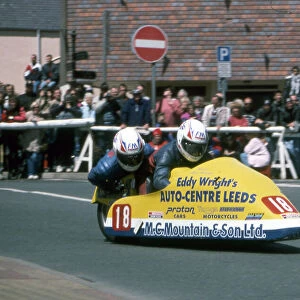 Gary Horspole & Kevin Leigh (Shelbourne) 1995 Sidecar TT