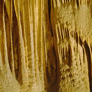 Frozen Niagara flowstone, Mammoth Cave, Mammoth Cave National Park, Kentucky, KY, USA