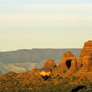 Hot Air Balloons at Sedona, Arizona, USA