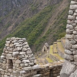 Peru. Ancient Inca ruins of Machu Picchu