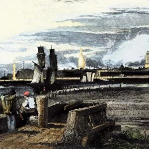 Calais, France, early 19th century