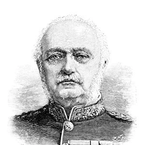 (1813-1897). British general. Engraving, English, 1897