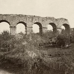 ALGERIA: ROMAN AQUEDUCT. Ancient Roman aqueduct at Constantine, Algeria. Photograph