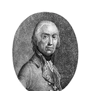 ANTON VON ZACH (1747-1826). Anton Freiherr von Zach. Hungarian-born Austrian military leader