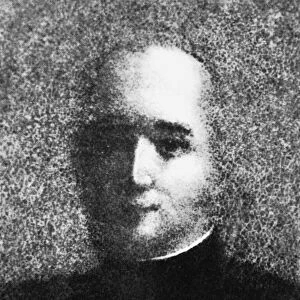 FATHER JACQUES MARQUETTE (1637-1675). French Jesuit missionary and explorer in America