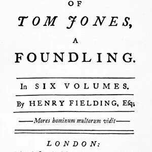 HENRY FIELDING (1707-1754). English novelist and playwright