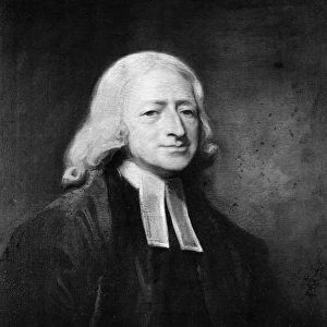 JOHN WESLEY (1703-1791). English theologian and founder of Methodism. Oil on canvas