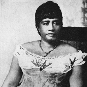 LYDIA KAMEKEHA LILIUOKALANI (1838-1917). Queen of Hawaiian Islands, 1891-93