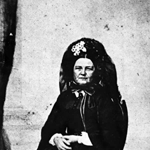 MARY TODD LINCOLN (1818-1882). Wife of President Abraham Lincoln