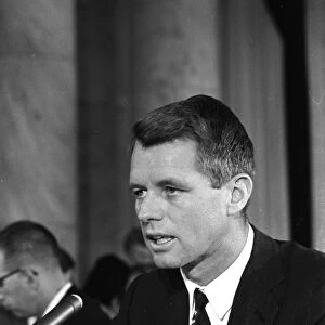 ROBERT F. KENNEDY (1925-1968). American lawyer and politician. As U. S. Attorney General