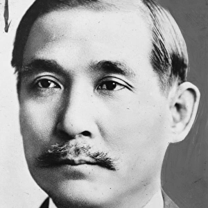 SUN YAT-SEN (1866-1925). Chinese political leader. Photograph, c1910