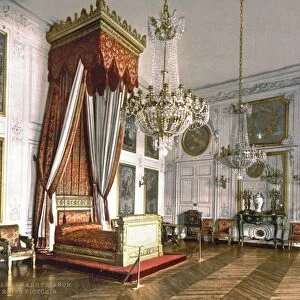 VERSAILLES: CHAMBER. Chamber of Queen Victoria in the Grand Trianon at the palace of Versailles
