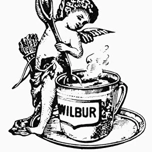 WILBUR-SUCHARD COMPANY. Trademark symbol for Wilbur-Suchard chocolates and cocoa, 1887