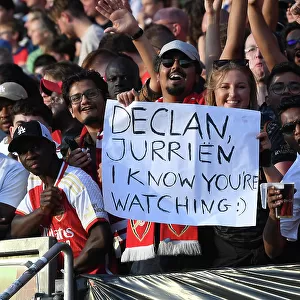 Arsenal Fans Call for Declan Rice Signing at Nuremberg Pre-Season Friendly