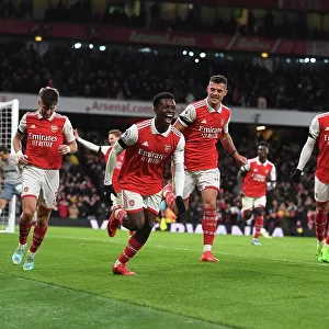 Arsenal: Nketiah Scores, Tierney and Xhaka Celebrate Double Delight vs West Ham (2022-23)