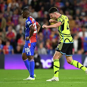 Arsenal Secures Hard-Fought Victory Over Crystal Palace in 2023-24 Premier League: Declan Rice Leads the Celebrations