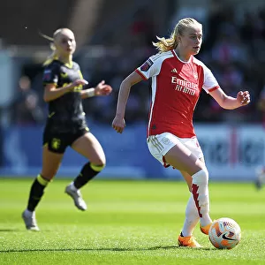 Arsenal Women vs Aston Villa: FA Women's Super League Showdown at Meadow Park - Intense Rivalry on the Pitch