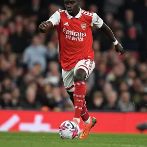 Arsenal's Bukayo Saka in Action Against Chelsea in the Premier League, London 2023