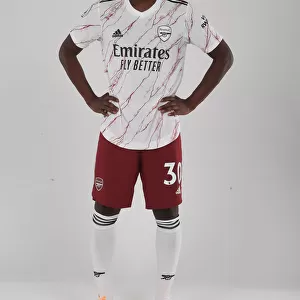 Arsenal's Eddie Nketiah Training Ahead of 2020-21 Season