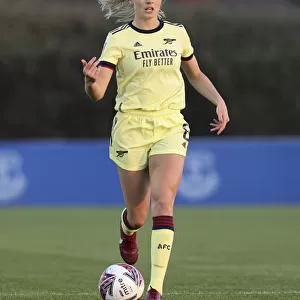Arsenal's Leah Williamson in Action during FA WSL Match vs Everton