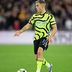 Arsenal's Leandro Trossard in Action against West Ham United in Carabao Cup Fourth Round