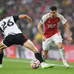 Arsenal's Martinelli Scores Thriller at Emirates: Arsenal FC vs Fulham FC, Premier League 2023-24