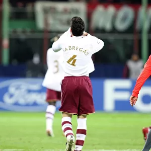 Cesc Fabregas's Thrilling Goal: Arsenal's 2-0 Victory Over AC Milan in the UEFA Champions League