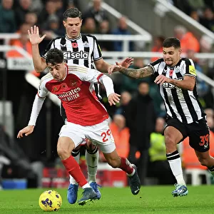 Clash at St. James Park: Arsenal's Havertz Faces Off Against Newcastle's Bruno Guimaraes in Premier League Showdown