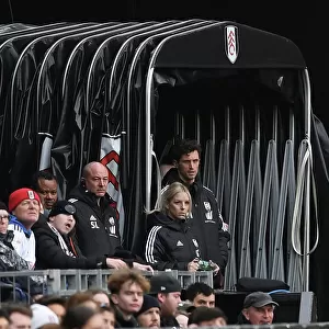 Fulham vs Arsenal: Tim Maynard Tends to Injured Player in Premier League Clash (2022-23)