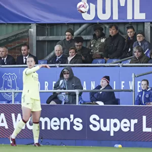 Ian Wright Watches Everton Women vs. Arsenal Women in FA WSL Showdown