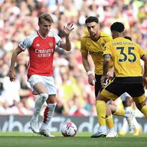 Martin Odegaard's Brilliant Performance: Arsenal Triumphs Over Wolverhampton Wanderers (2022-23)
