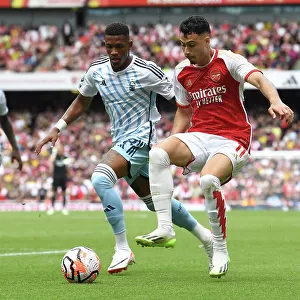Martinelli vs. Danilo: A Battle of Wits in Arsenal's 2023-24 Premier League Opener against Nottingham Forest