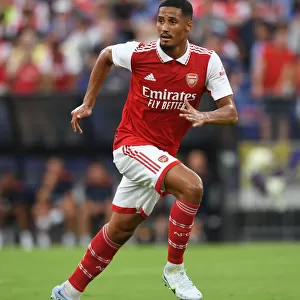 Saliba Stands Out: Arsenal's Pre-Season Victory Against Everton at M&T Bank Stadium