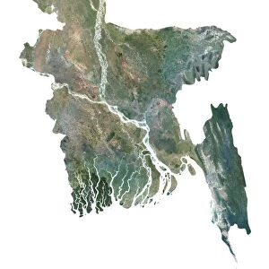Bangladesh, Satellite Image