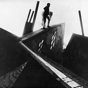 The Cabinet of Dr Caligari 1919. German silent film. Director: Robert Wiene