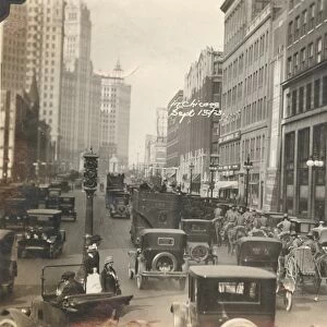 Cavalry on Michigan Avenue in Chicago